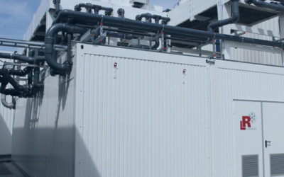 Neue Kälteanlage in Containerbauweise
